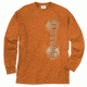 Beretta Mens Trident Graphic Long Sleeve Shirt, Orange, Large TS7370850423L