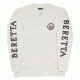 Beretta T-Shirt Double Logo Long Sleeve, White, Small TS71729401S