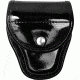 Bianchi 7900 Covered Cuff Case, Hi-Gloss Black, Chrome Snap 23102 