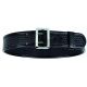 Bianchi Model 7960 Sam Browne Duty Belt w/ Chrome Buckle, Basket Black, Waist Size 44-46in, 22229