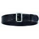 Bianchi 7965 ErgoTek Sam Browne Belt - Basket Black, Chrome, Waist Size 26-28in, 22430