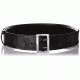 Bianchi 7965 ErgoTek Sam Browne Belt - Plain Black, Chrome, Waist Size 46-48in, 22428