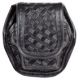 Bianchi 7935 EDW Basketweave Black Single Pouch w/ Hidden Snap for Taser X26 Cartridge