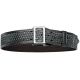 Bianchi Model 7960 Sam Browne Duty Belt w/ Chrome Buckle, Basket Black, Size 50, 22750