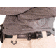 Bigfoot Gun Belts Untamed Series 1.5in Wide Leather 14oz Gun Belt w/ Steel Core - Men's, 28in, Black, Flat Black Buckle, GB14C-28-BL-FB