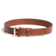 Bigfoot Gun Belts Gun Belt, Basket Weave Pattern, 14oz No Core, 40 Inch, Silver Buckle, LightBrown, GB-BASK-14NC-40-LBR-SV