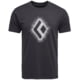 Black Diamond Chalked Up 2.0 Short Sleeve T-Shirt - Men's, Charcoal, Medium, AP7524070038MED1