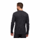 Black Diamond LS Logo Sleeve Tee - Mens, Black Heather, Extra Small, AP7300730062XSM1