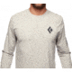 Black Diamond LS Logo Sleeve Tee - Mens, Nickel/Heather, Small, AP7300731015SML1