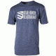 BlackHawk Gear. Honor. T-Shirt, Navy, Small, GT02NASM