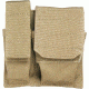 Blackhawk S.T.R.I.K.E. Cuff/Mag/Light Pouch, Coyote Tan, Speed Clip 38CL55CT