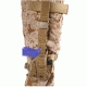BlackHawk Tactical Omega VI Ultra Universal Modular Light Holster, Coyote Tan