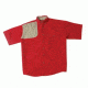 Bob Allen HU126 High Prairie Short Sleeve Hunting Shirt, Red/Tan, Extra Large - 14302