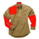 Bob Allen Hu127 High Prairie Long Sleeve Hunting Shirt Tanorange Large 0hu127tol