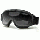 Bobster Alpha Interchangeable Goggles, Black Frame, Smoke &amp; Clear Lenses BALP101