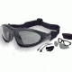 Bobster Road Master Goggles - Sunglasses with Black Frame, RX Prescription Lenses