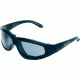 Body Specs BSG-2 Single Vision Prescription Sunglasses, Black Frame, BSG-2 BLACK FRAME.13SV