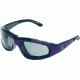 Body Specs RX Prescription BSG 2 Black, Red, Purple, Chrome Silvere Goggles / Sunglasses, Frame Color Purple Passion BSG-2 Frame