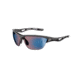 Bolle Helix Sunglasses, Crystal Smoke Frame, Rose Blue Lens, 11416