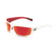 Bolle Python Sunglasses, White/Metallic Red Frame, TNS Fire Lens, 11334