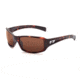 Bolle Winslow Sunglasses, Dark Tortoise Frame, Polarized A-14 Lens, 11390