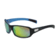 Bolle Winslow Sunglasses, Polarized Brown Emerald Oleo AF, Matte Black/Matte Blue 11824