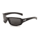 Bolle Winslow Sunglass, Shiny Black Frame, Polarized TNS Lens, 11388