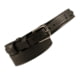 Boston Leather 1 1/2 Lined Ranger Belt, Cordovan - 6512L-BRN-1-34-GLD