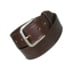 Boston Leather American Value Line 1 1/2in Off Duty Belt, Plain, Cordovan, 32, 6606-BRN-1-32-BU