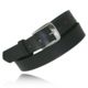 Boston Leather 1.25in Smooth No Line Off Duty Belt - Men's, Black, 6580NL-1-44-GLD