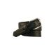Boston Leather 1 1/4 Feather Edge Dress Belt, Black - 6425-1-34
