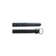 Boston Leather 1 1/2 Feather Edge Dress Belt, Black - 6450-1-46
