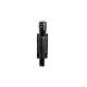 Boston Leather Mini Mag Loop Holder, Black - 5556-1