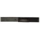 Boston Leather 1 1/2 Covered Buckle Mechanics/movers Belt With 1/2 Reflective Ribbon, Black/white - 6585R-1-M