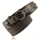 Boston Leather Riverside Belt - Men's, 2,25in, Black, Plain, Gold Buckle, Size 28, 6570-1-28-GLD