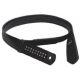 Boston Leather 2-1/4 Off Duty Belt, Hook Lined Belt, Black - 6621-1-34