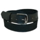 Boston Leather Traditional 1 1/2in Off Lined Duty Belt, Black, 6582-1-42