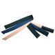 Boston Leather 1-1/4 Hook &amp; Loop Tipped Cotton Web Belt, Black - 6229-30-26