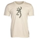 Browning HT Buckmark Short Sleeve T-Shirt - Men's, Tan, 2XL, 5010144805