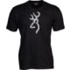 Browning HT Buckmark Short Sleeve T-Shirt - Men's, Black, Medium, 5010149902