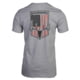 Browning WT Flag Short Sleeve T-Shirt - Men's, Heather Gray, Large, 5010056903