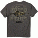 Buck Wear T-shirt Nra ''don't Tread'' Charcoal S-sleeve Xl