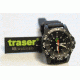 Cammenga Traser P6600 Tritium Military Watch w/Silicone Wrist Band,Black CAM6600 Silicone