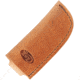 Case Large Leather Sheath, Fits 4in Overall Folding Knife, Leather Construction, Brown, Brown, 50289
