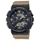 Casio Tactical G-Shock 51mm Analog-Digital Watch w/Black Case - Men's, Beige, One Size, GA-110TU-1A5CR