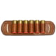 Cebeci Arms Shot Shell Slide Open Bottom 6 Shells, Tan, 41327