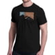 Christensen Arms Flag Silhouette SS Tee - Mens, Black, 4X, 730-CA071-40-00-000-08