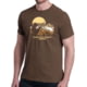 Christensen Arms Hunter Silhouette SS Tee - Mens, Coffee, XL, 730-CA070-40-00-501-05