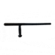 Damascus Protective Gear Side Handle Riot Control Baton, Matte Black, 24in, DRB24T