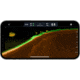 Above your underwater view, you can see real-time notifications, water depth, temperature, and other essential metrics to help you find more fish.